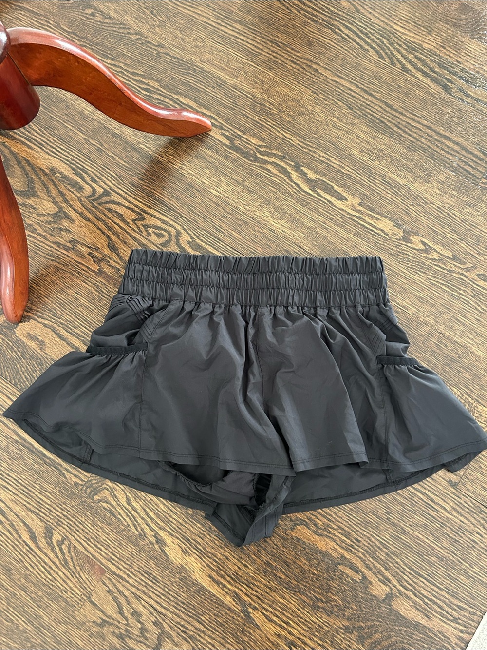 FP Movement by Free People Black Athletic Skort with Built-In Shorts